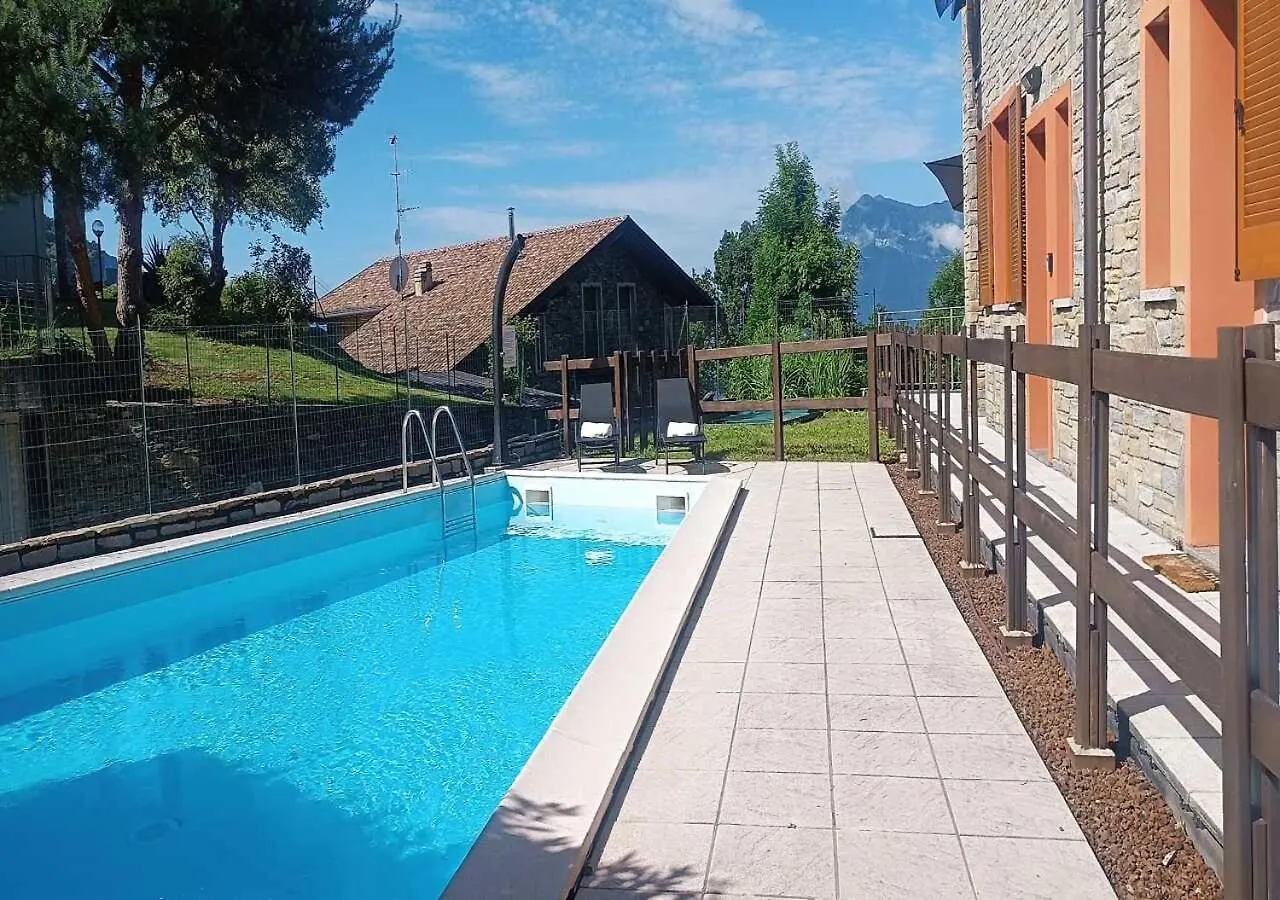 Residence Solare Con Piscina - Appartamento 5 Sueglio